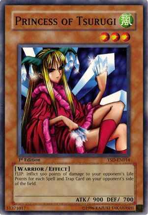 Image of Princess of Tsurugi (YSD-EN014) - Starter Deck 2006 Unlimited