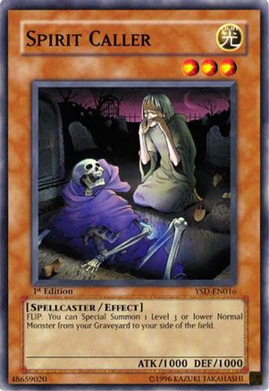 Image of Spirit Caller (YSD-EN016) - Starter Deck 2006 Unlimited