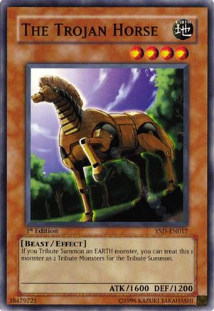 Image of The Trojan Horse (YSD-EN017) - Starter Deck 2006 Unlimited