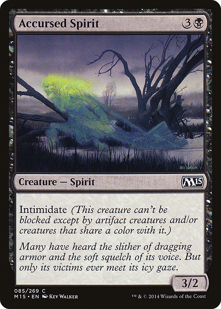 Image of Accursed Spirit (M15-085) - Magic 2015