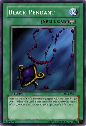 Image of Black Pendant (YSD-EN021) - Starter Deck 2006 Unlimited
