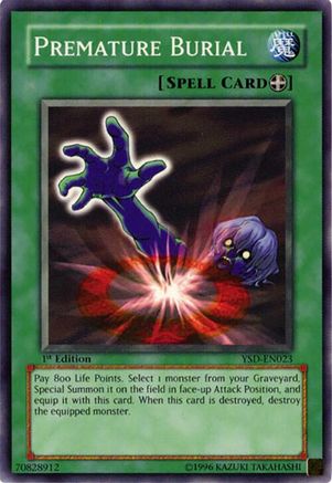 Image of Premature Burial (YSD-EN023) - Starter Deck 2006 Unlimited