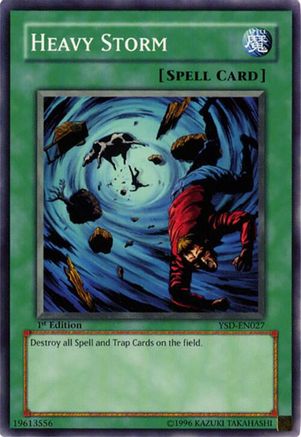 Image of Heavy Storm (YSD-EN027) - Starter Deck 2006 1st Edition
