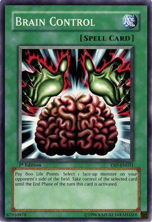 Image of Brain Control (YSD-EN031) - Starter Deck 2006 1st Edition