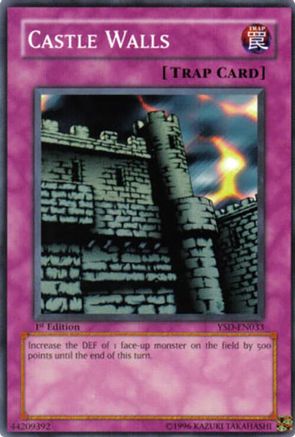 Image of Castle Walls (YSD-EN033) - Starter Deck 2006 1st Edition