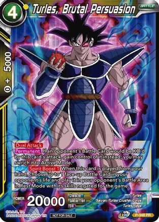 Image of Turles, Brutal Persuasion (P-348) - Tournament Promotion Cards