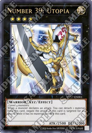 Image of Number 39: Utopia (UTR) (OP17-EN001) - OTS Tournament Pack 17 Unlimited