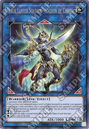 Image of Black Luster Soldier - Soldier of Chaos (UTR) (OP17-EN003) - OTS Tournament Pack 17 Unlimited