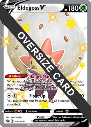 Image of Eldegoss V SWSH084  Jumbo Cards - Promo