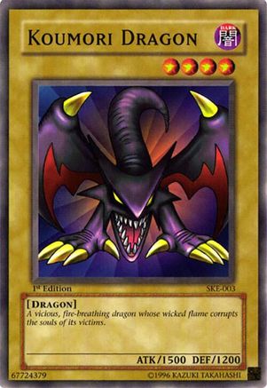Image of Koumori Dragon (SKE-003) - Starter Deck: Kaiba Evolution Unlimited