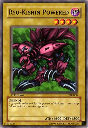 Image of Ryu-Kishin Powered (SKE-008) - Starter Deck: Kaiba Evolution 1st Edition