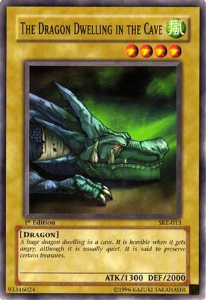 Image of The Dragon Dwelling in the Cave (SKE-013) - Starter Deck: Kaiba Evolution Unlimited
