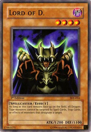 Image of Lord of D. (SKE-016) - Starter Deck: Kaiba Evolution Unlimited