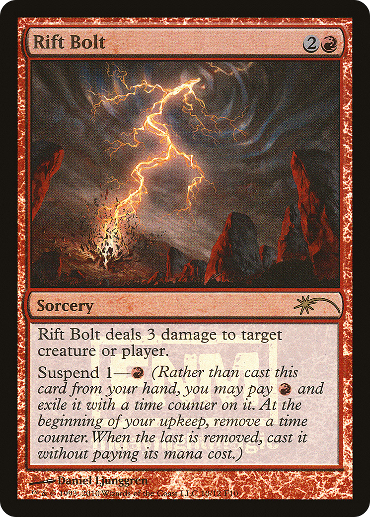 Image of Rift Bolt (FNM-) - Friday Night Magic 2010 Foil