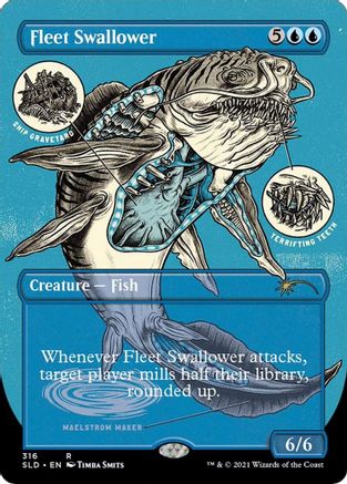 Image of Fleet Swallower (Foil Etched) (SLD-316) - Secret Lair Drop Series Foil