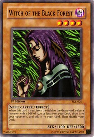 Image of Witch of the Black Forest (SKE-020) - Starter Deck: Kaiba Evolution 1st Edition