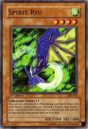 Image of Spirit Ryu (SKE-023) - Starter Deck: Kaiba Evolution Unlimited