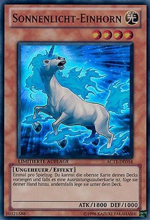 Image of Sunlight Unicorn (German) - 