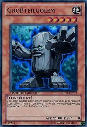 Image of Big Piece Golem (German) - 