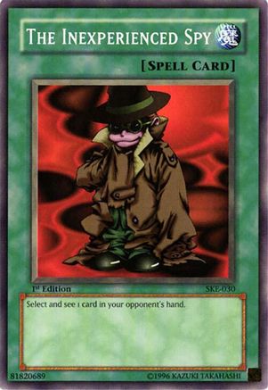 Image of The Inexperienced Spy (SKE-030) - Starter Deck: Kaiba Evolution 1st Edition