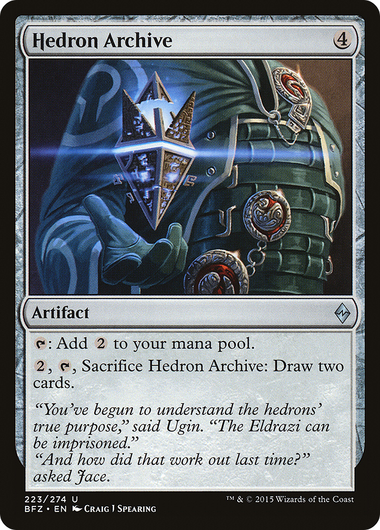 Image of Hedron Archive (BFZ-223) - Battle for Zendikar