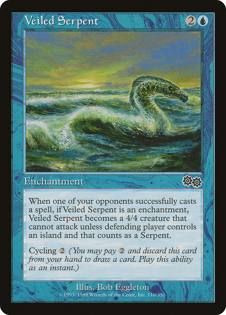 Image of Veiled Serpent (USG-110) - Urza's Saga