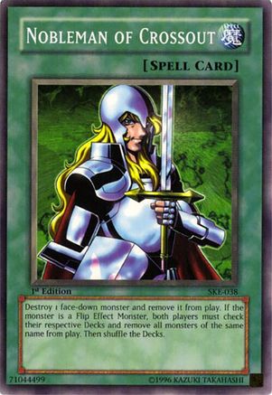 Image of Nobleman of Crossout (SKE-038) - Starter Deck: Kaiba Evolution Unlimited