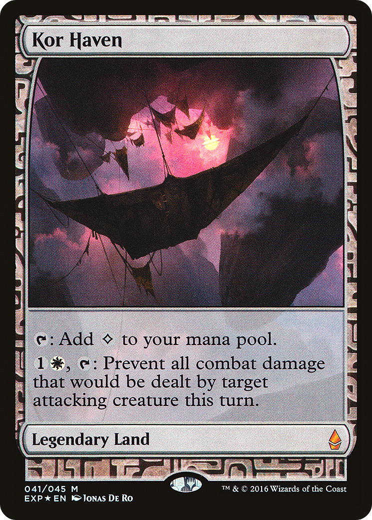 Image of Kor Haven (EXP-041) - Zendikar Expeditions Foil