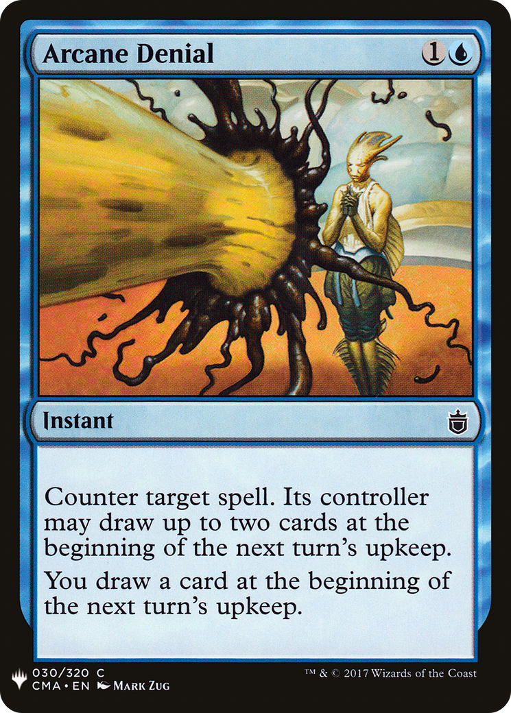 Image of Arcane Denial (LIST-030) - The List