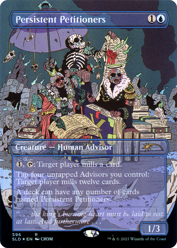 Image of Persistent Petitioners (596) (SLD-596) - Secret Lair Drop (Borderless) Foil