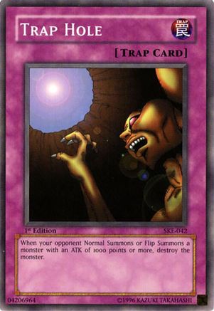 Image of Trap Hole (SKE-042) - Starter Deck: Kaiba Evolution 1st Edition
