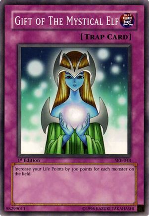 Image of Gift of The Mystical Elf (SKE-044) - Starter Deck: Kaiba Evolution Unlimited