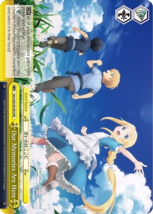 Image of Our Memories Are Here (RRR) (SAO/S80-E029R RRR) - Sword Art Online -Alicization- Vol.2