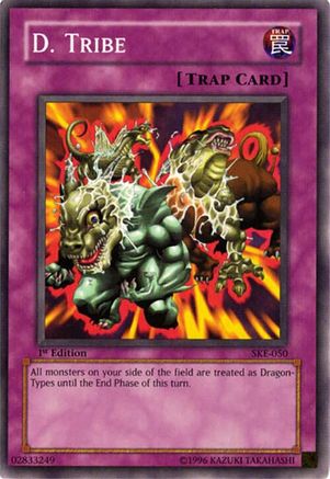 Image of D. Tribe (SKE-050) - Starter Deck: Kaiba Evolution 1st Edition