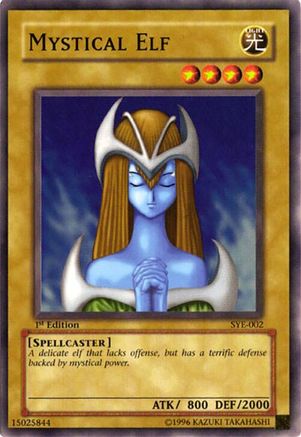 Image of Mystical Elf (SYE-002) - Starter Deck: Yugi Evolution 1st Edition