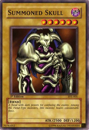 Image of Summoned Skull (SYE-005) - Starter Deck: Yugi Evolution Unlimited