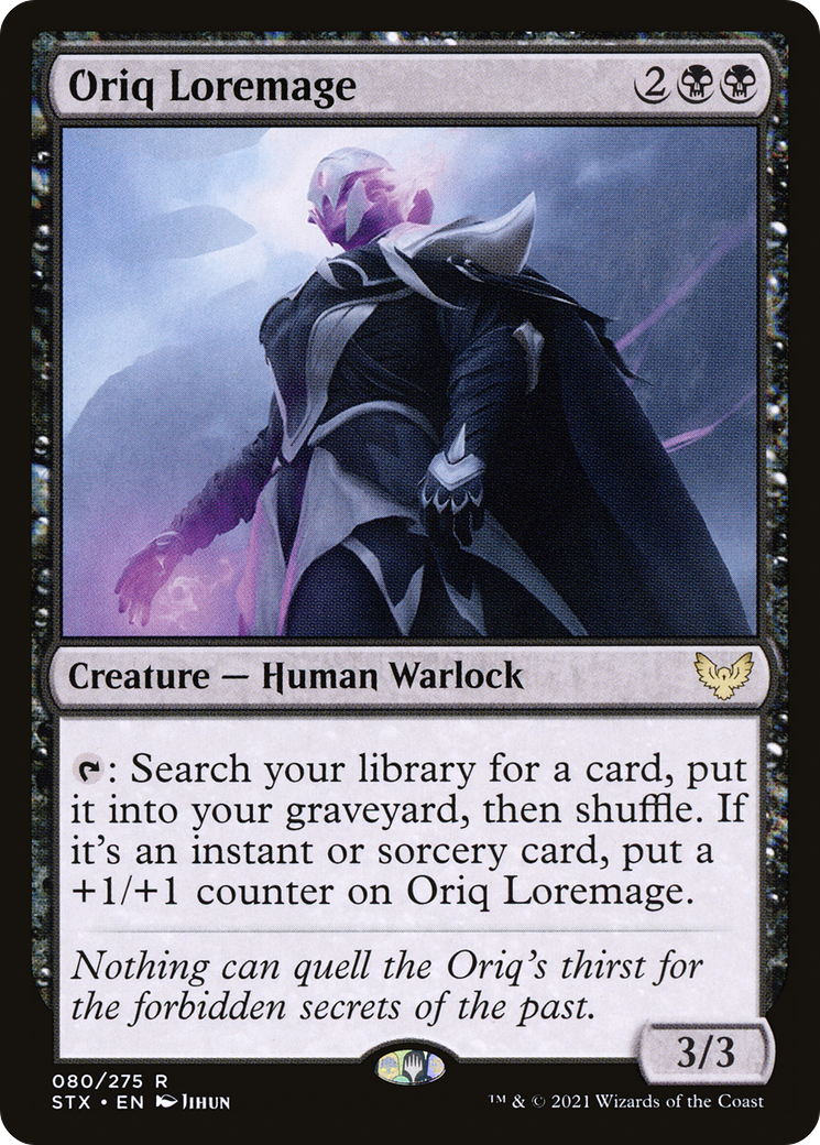 Image of Oriq Loremage (STX-080) - Strixhaven: School of Mages