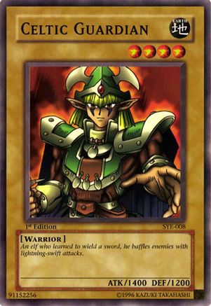 Image of Celtic Guardian (SYE-008) - Starter Deck: Yugi Evolution 1st Edition