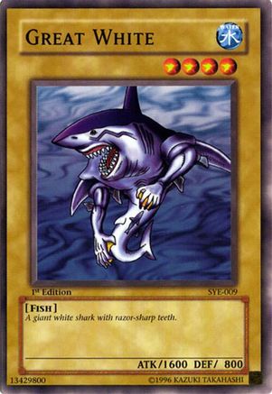 Image of Great White (SYE-009) - Starter Deck: Yugi Evolution Unlimited