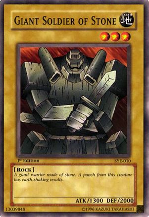 Image of Giant Soldier of Stone (SYE-010) - Starter Deck: Yugi Evolution Unlimited