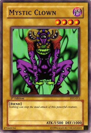 Image of Mystic Clown (SYE-011) - Starter Deck: Yugi Evolution Unlimited