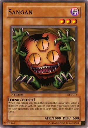 Image of Sangan (SYE-018) - Starter Deck: Yugi Evolution Unlimited