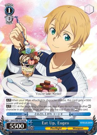 Image of Eat Up, Eugeo (SAO/S80-E104 PR) - Sword Art Online -Alicization- Vol.2