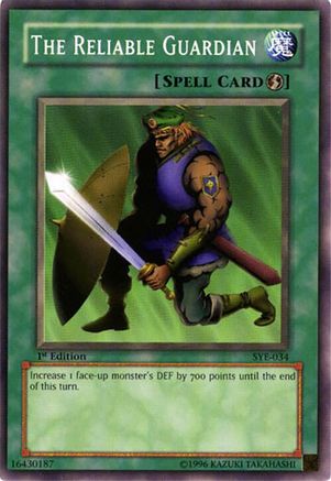 Image of The Reliable Guardian (SYE-034) - Starter Deck: Yugi Evolution 1st Edition