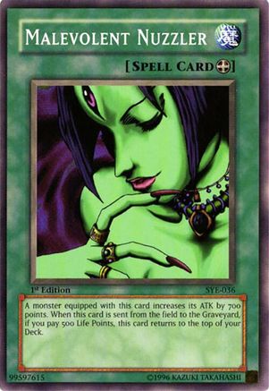 Image of Malevolent Nuzzler (SYE-036) - Starter Deck: Yugi Evolution Unlimited