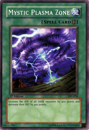 Image of Mystic Plasma Zone (SYE-038) - Starter Deck: Yugi Evolution 1st Edition