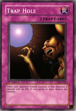 Image of Trap Hole (SYE-041) - Starter Deck: Yugi Evolution Unlimited