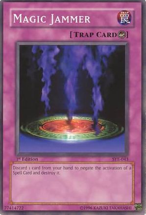 Image of Magic Jammer (SYE-043) - Starter Deck: Yugi Evolution 1st Edition
