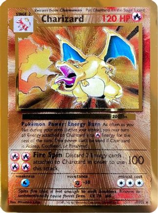 Image of Charizard (Celebrations Metal Card) 004/102  - Holofoil Miscellaneous Cards & Products - Promo