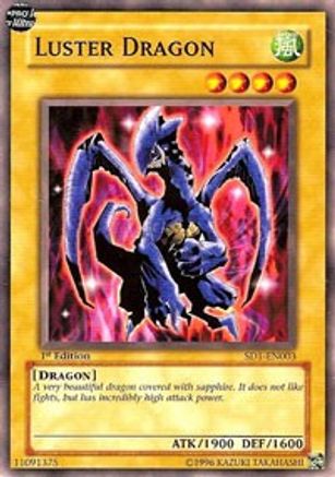 Image of Luster Dragon (SD1-EN003) - Structure Deck: Dragon's Roar 1st Edition